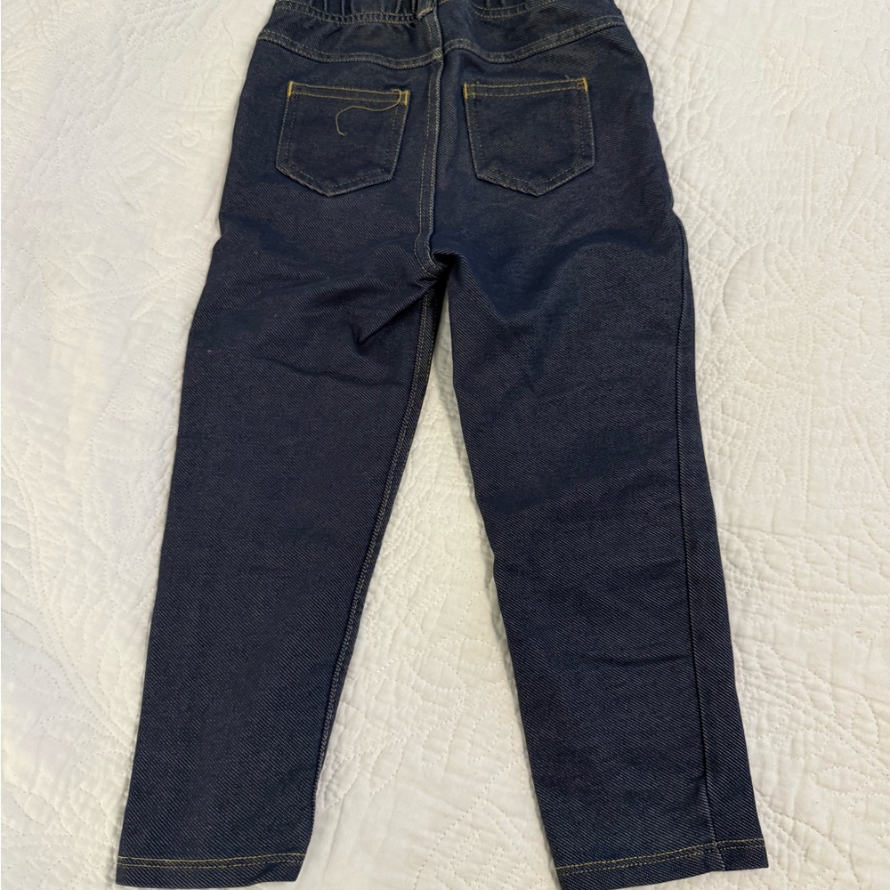 First Impressions Toddler Slim Straight Navy Jeans - Picture 2 of 3